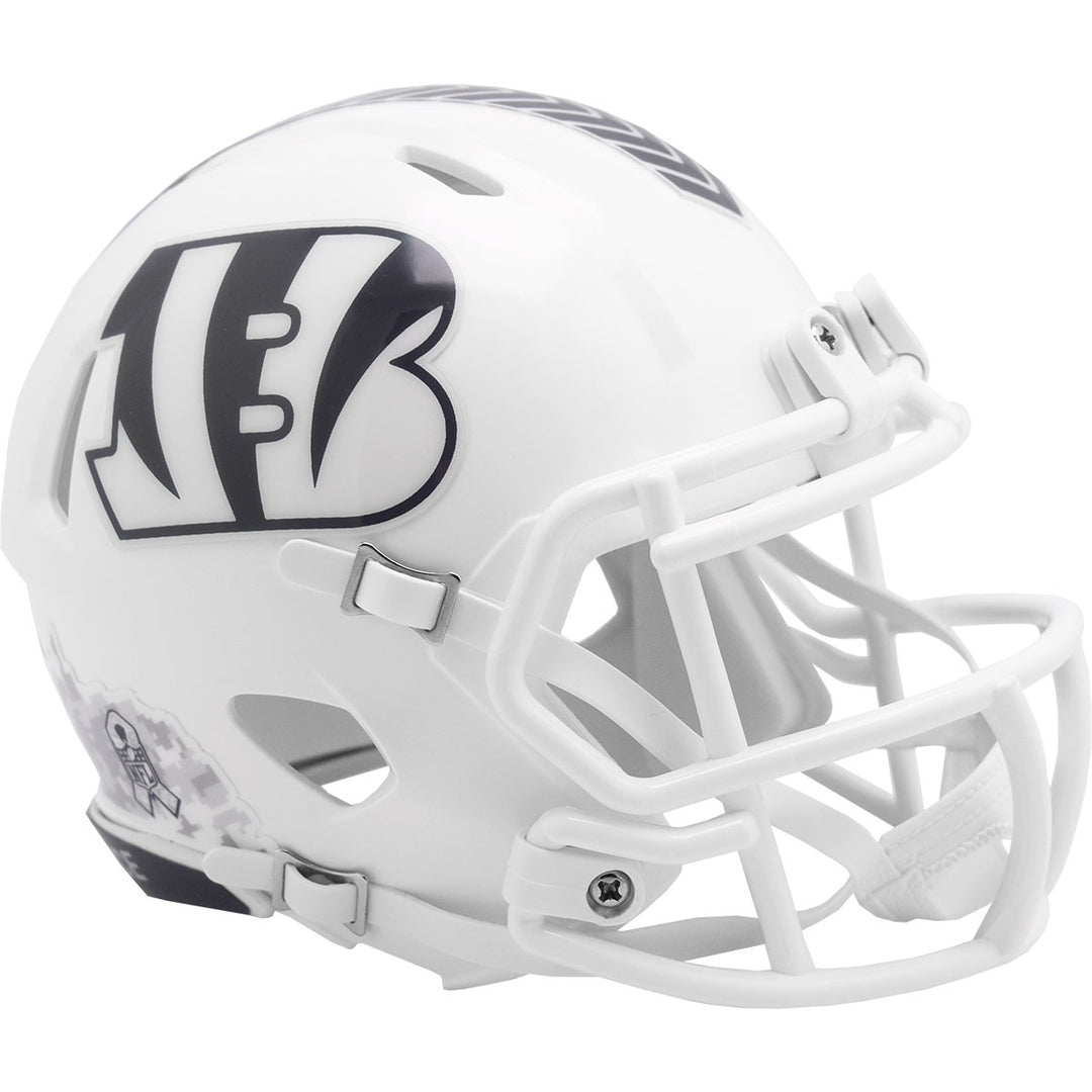 Cincinnati Bengals Riddell Speed Mini Helmet - Salute To Service 2024