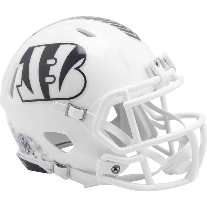 Cincinnati Bengals Riddell Speed Mini Helmet - Salute To Service 2024