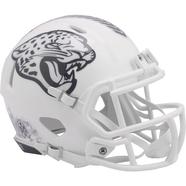 Jacksonville Jaguars Riddell Speed Mini Helmet - Salute To Service 2024