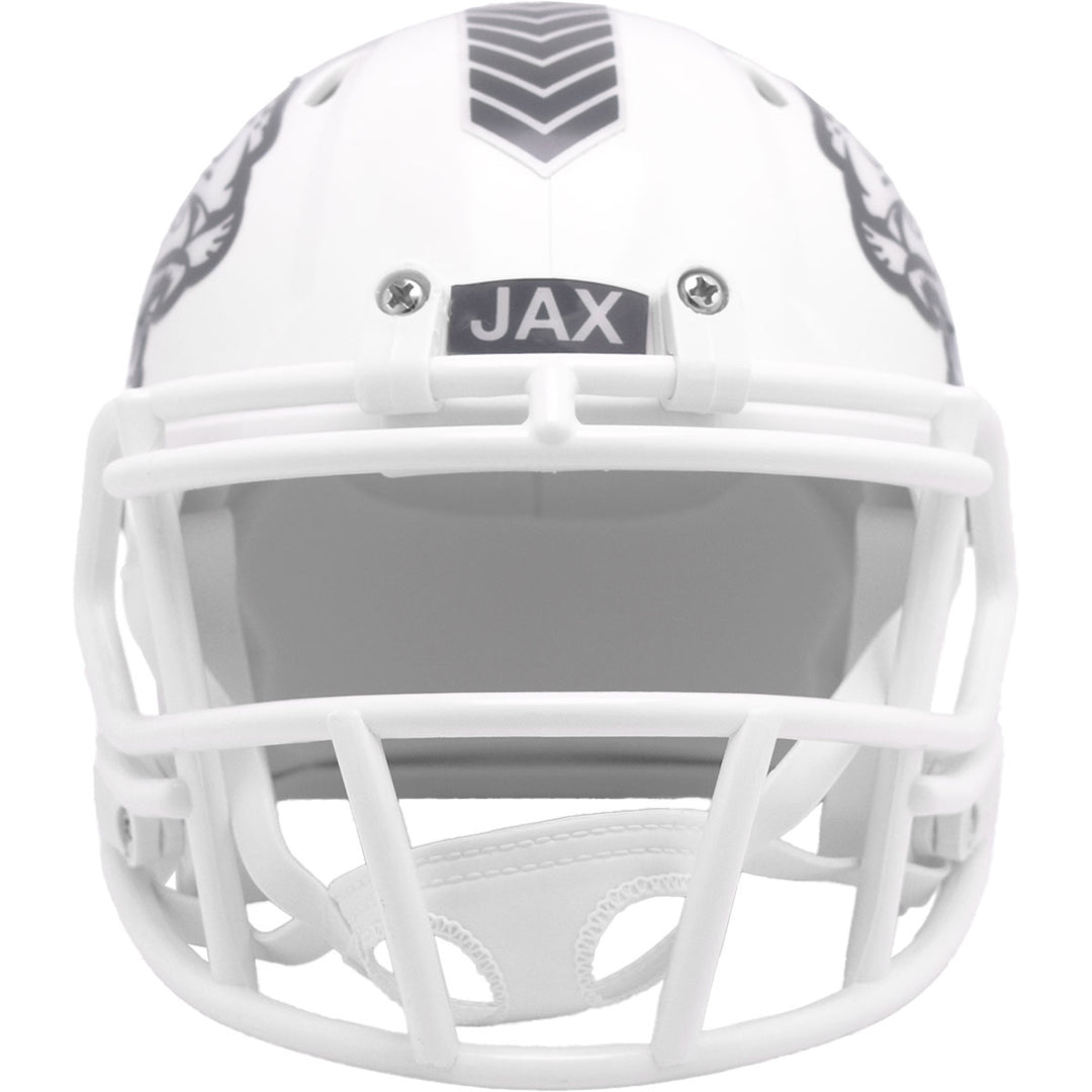 Jacksonville Jaguars Riddell Speed Mini Helmet - Salute To Service 2024
