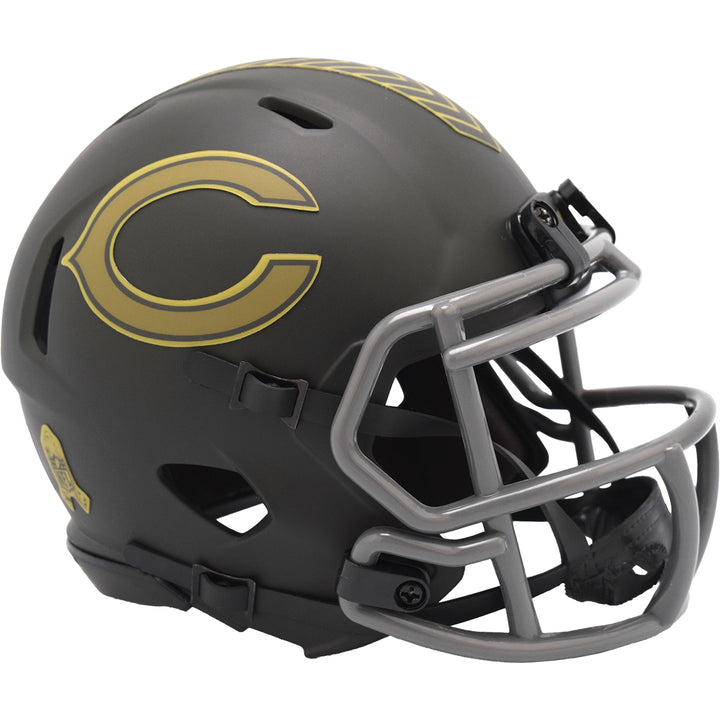 Chicago Bears Riddell Speed Mini Helmet - Salute To Service 2025