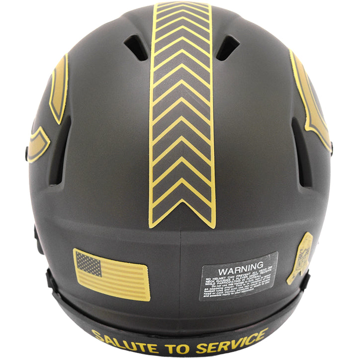 Chicago Bears Riddell Speed Mini Helmet - Salute To Service 2025