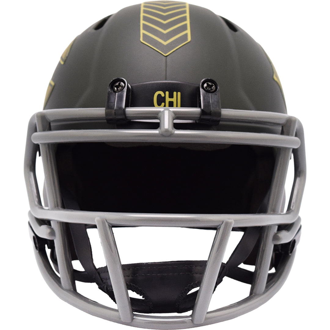 Chicago Bears Riddell Speed Mini Helmet - Salute To Service 2025