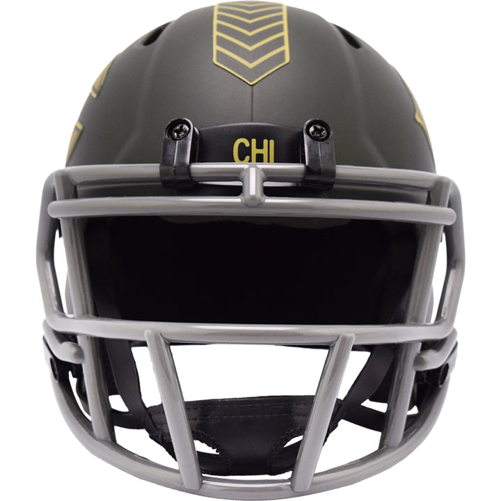 Chicago Bears Riddell Speed Mini Helmet - Salute To Service 2025