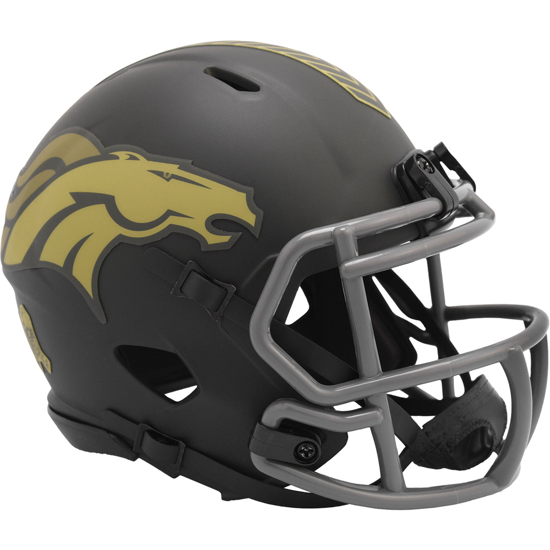 Denver Broncos Riddell Speed Mini Helmet - Salute To Service 2025