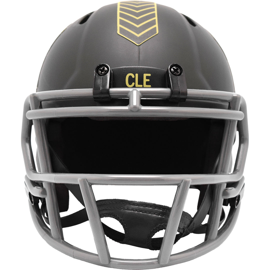 Cleveland Browns Riddell Speed Mini Helmet - Salute To Service 2025