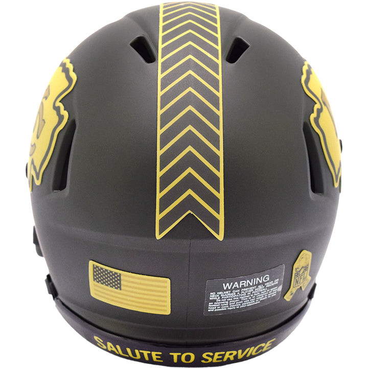 Kansas City Chiefs Riddell Speed Mini Helmet - Salute To Service 2025