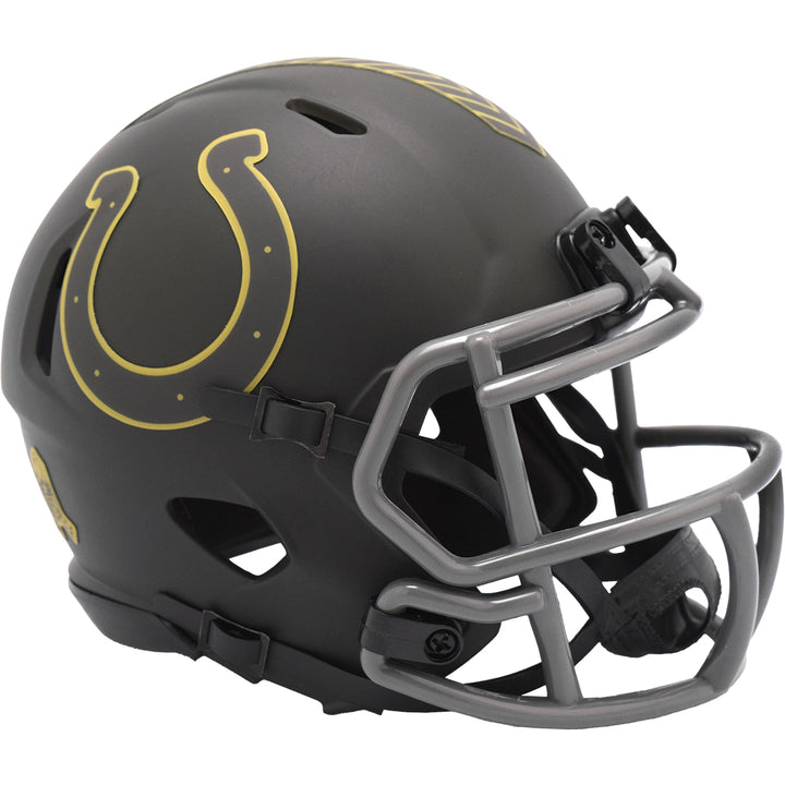 Indianapolis Colts Riddell Speed Mini Helmet - Salute To Service 2025