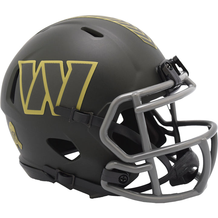 Washington Commanders Riddell Speed Mini Helmet - Salute To Service 2025