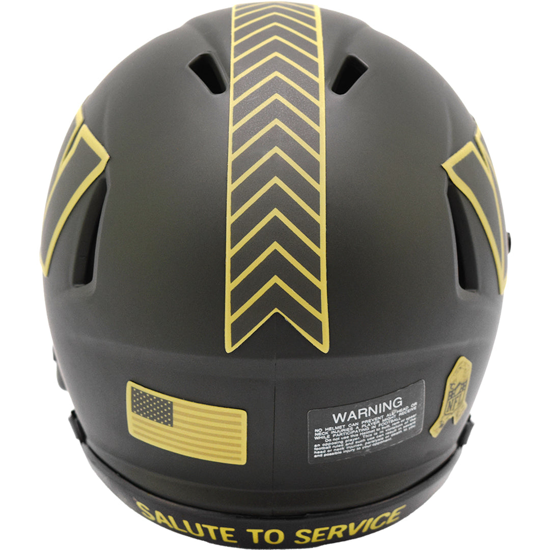 Washington Commanders Riddell Speed Mini Helmet - Salute To Service 2025