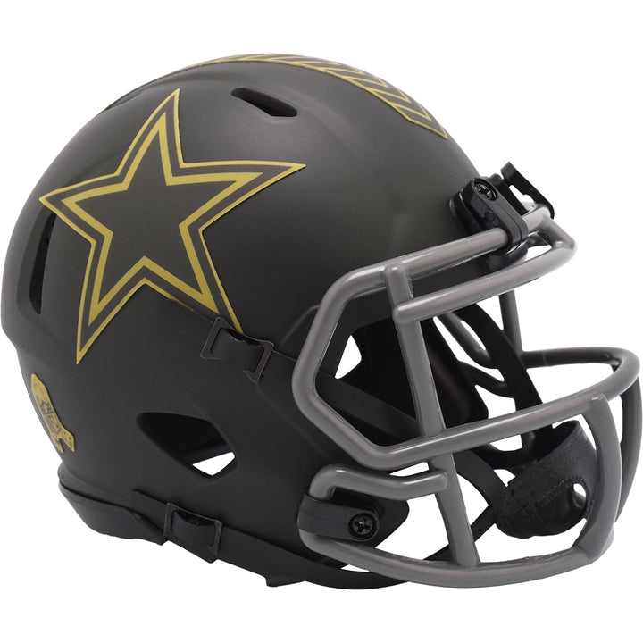 Dallas Cowboys Riddell Speed Mini Helmet - Salute To Service 2025