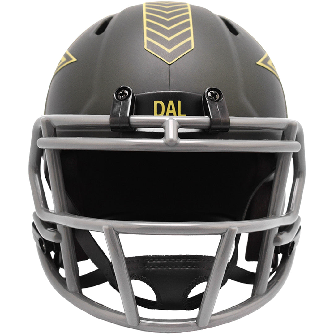 Dallas Cowboys Riddell Speed Mini Helmet - Salute To Service 2025