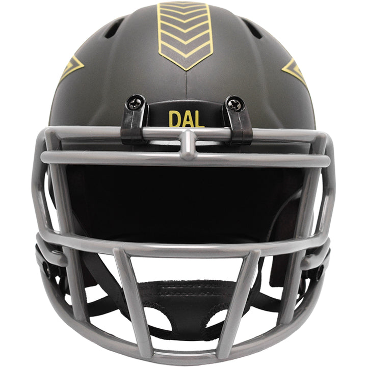 Dallas Cowboys Riddell Speed Mini Helmet - Salute To Service 2025