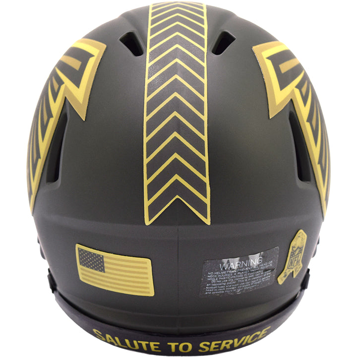 Atlanta Falcons Riddell Speed Mini Helmet - Salute To Service 2025