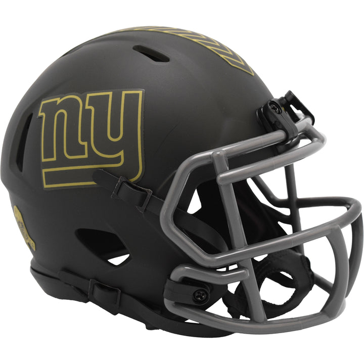 New York Giants Riddell Speed Mini Helmet - Salute To Service 2025