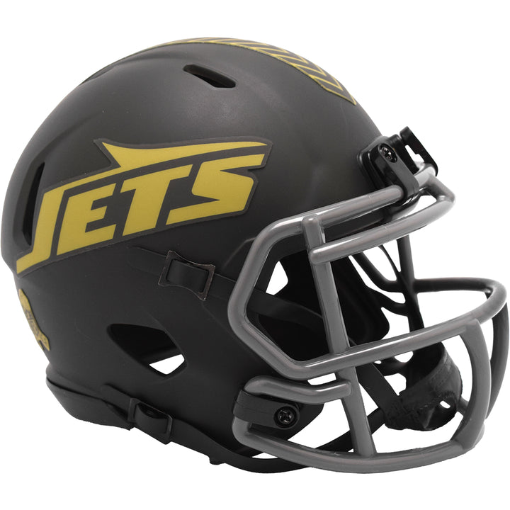 New York Jets Riddell Speed Mini Helmet - Salute To Service 2025