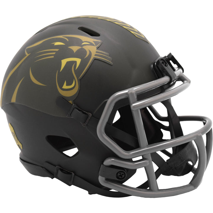Carolina Panthers Riddell Speed Mini Helmet - Salute To Service 2025