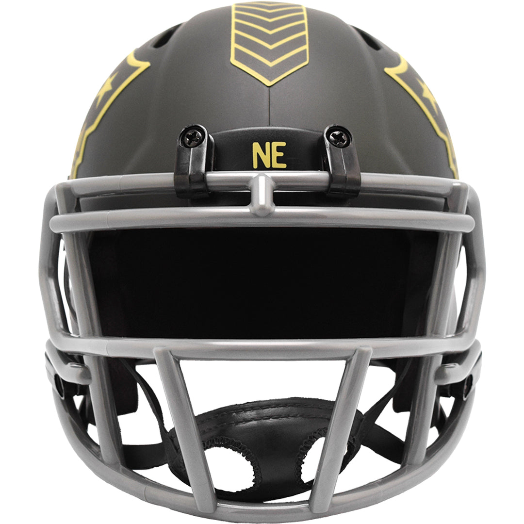 New England Patriots Riddell Speed Mini Helmet - Salute To Service 2025
