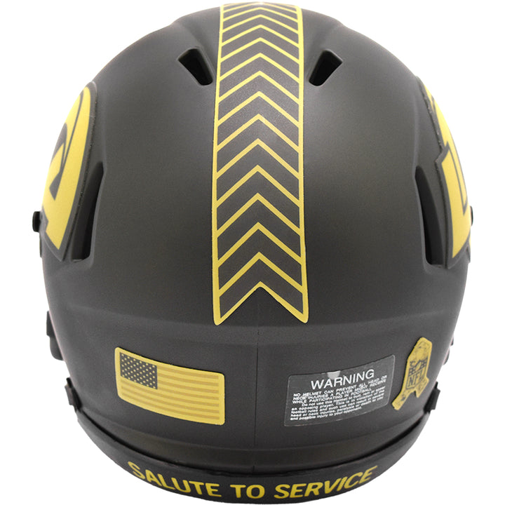 LA Rams Riddell Speed Mini Helmet - Salute To Service 2025