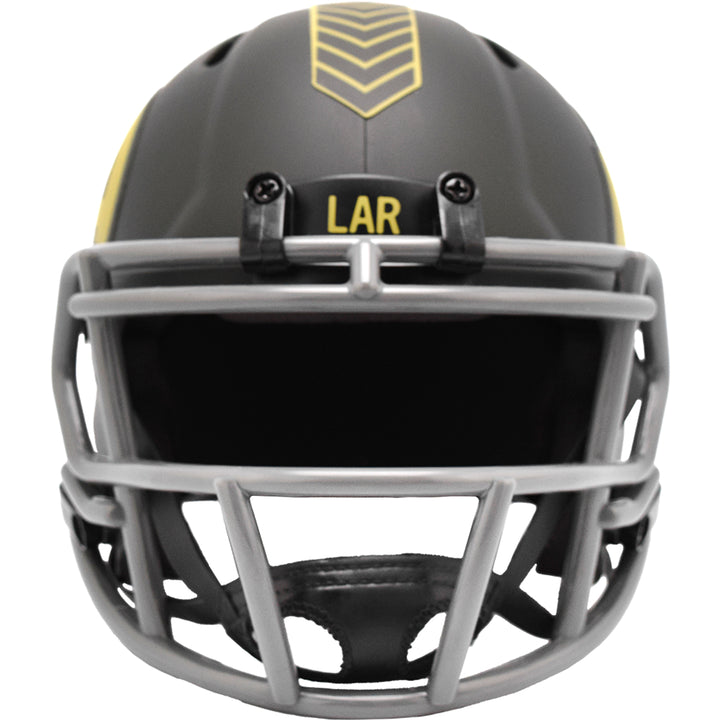 LA Rams Riddell Speed Mini Helmet - Salute To Service 2025