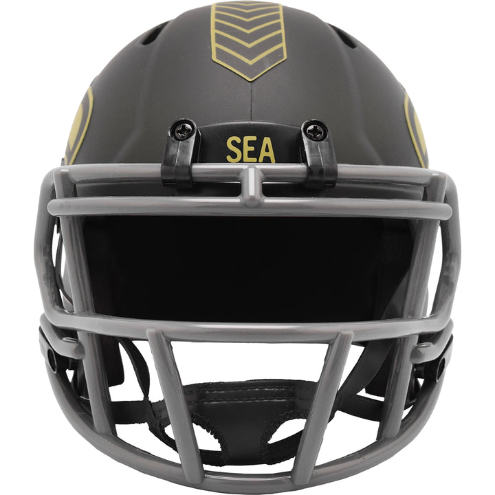 Seattle Seahawks Riddell Speed Mini Helmet - Salute To Service 2025