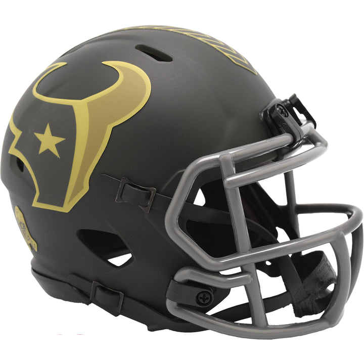 Houston Texans Riddell Speed Mini Helmet - Salute To Service 2025