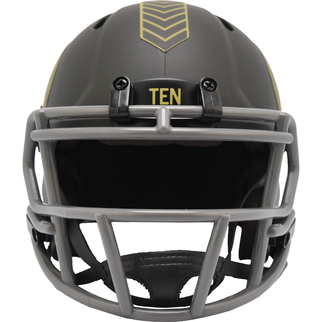 Tennessee Titans Riddell Speed Mini Helmet - Salute To Service 2025