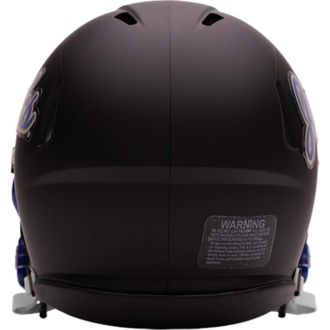 South Dakota State Jackrabbits Riddell Speed Mini Helmet - Black Jacks