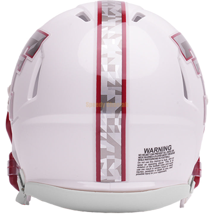 Texas Tech Red Raiders Riddell Speed Mini Helmet - GalvanICED