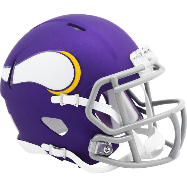 Minnesota Vikings Tribute Throwback Riddell Speed Mini Football Helmet