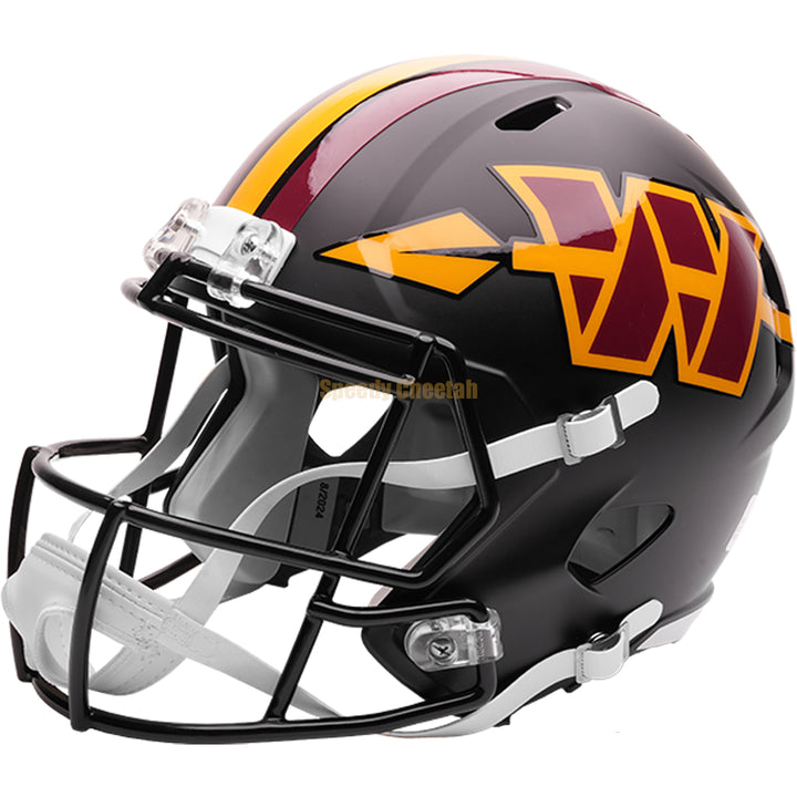 Washington Commanders Riddell Speed Replica Helmet - Black Hail Raiser Alternate 2026