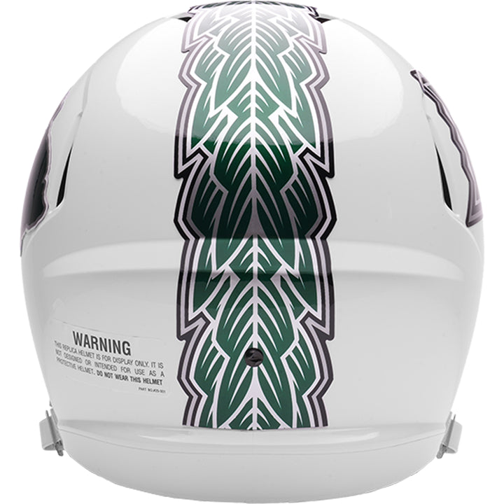 Hawaii Warriors Riddell Speed Replica Helmet - White