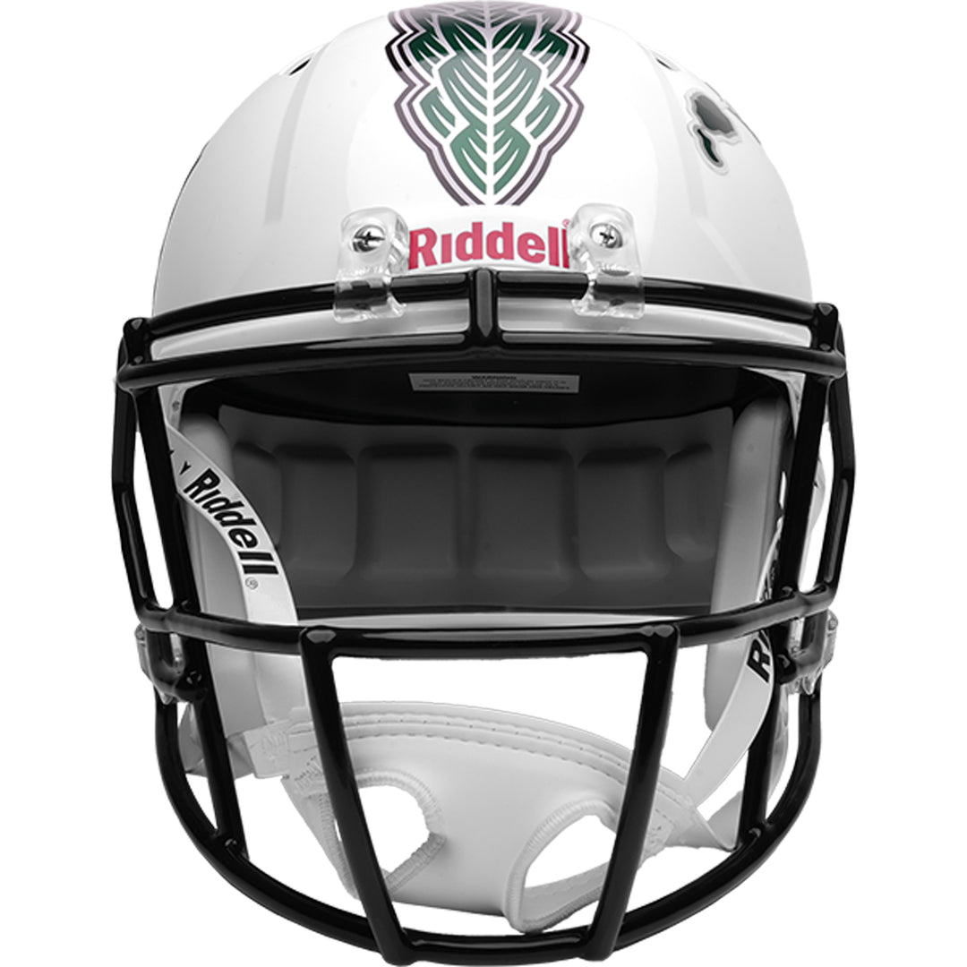 Hawaii Warriors Riddell Speed Replica Helmet - White