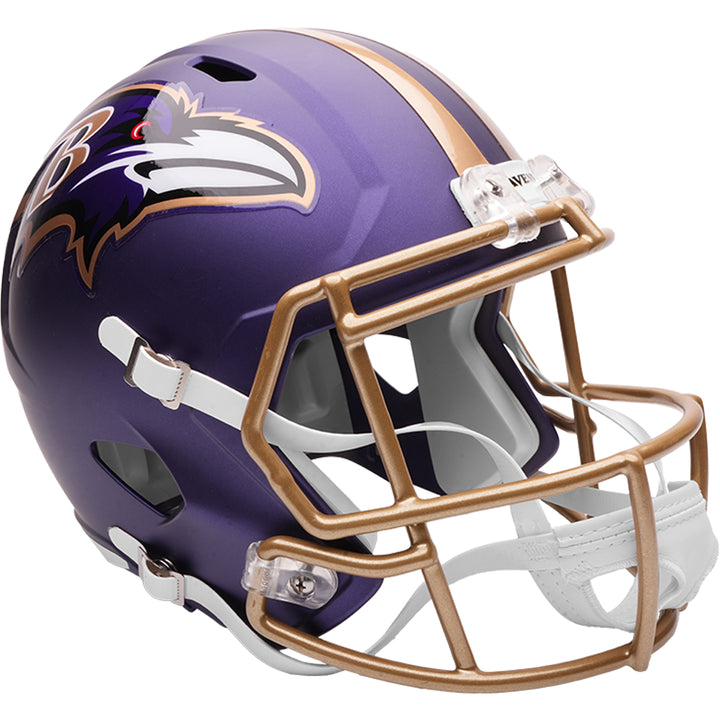 Baltimore Ravens Riddell Speed Replica Helmet - Purple Rising Alternate 2026