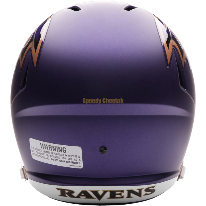 Baltimore Ravens Riddell Speed Replica Helmet - Purple Rising Alternate 2026