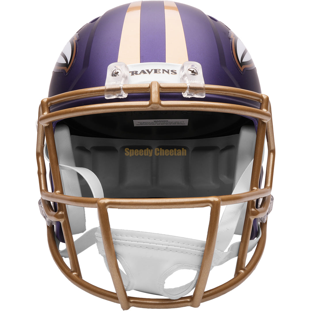 Baltimore Ravens Riddell Speed Replica Helmet - Purple Rising Alternate 2026
