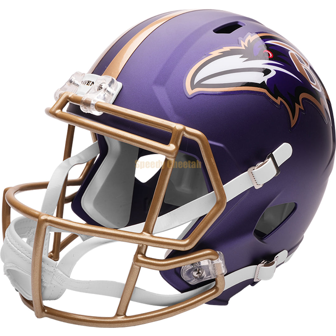 Baltimore Ravens Riddell Speed Replica Helmet - Purple Rising Alternate 2026