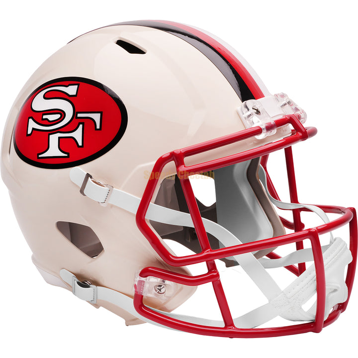 San Francisco 49ers Riddell Speed Replica Helmet - Retro