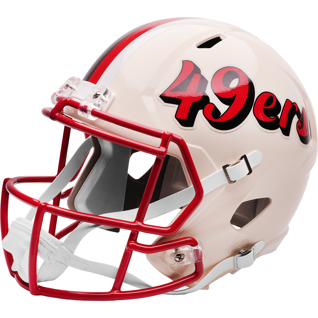 San Francisco 49ers Riddell Speed Replica Helmet San Francisco 49ers Riddell Speed Replica Helmet