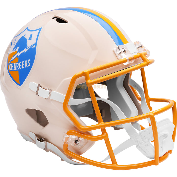 LA Chargers Riddell Speed Replica Helmet - Retro