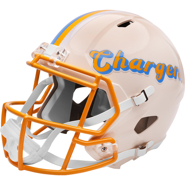 LA Chargers Riddell Speed Replica Helmet - Retro