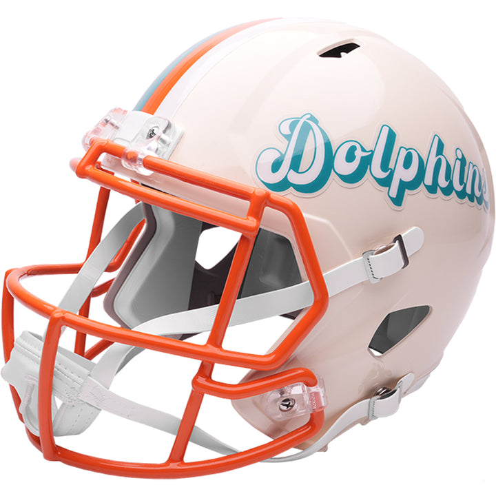 Miami Dolphins Riddell Speed Replica Helmet - Retro