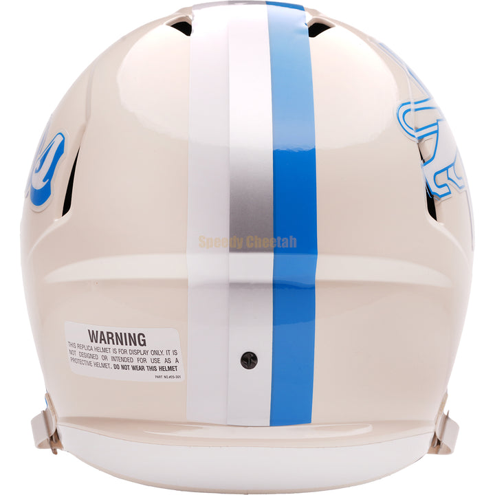 Detroit Lions Riddell Speed Replica Helmet - Retro