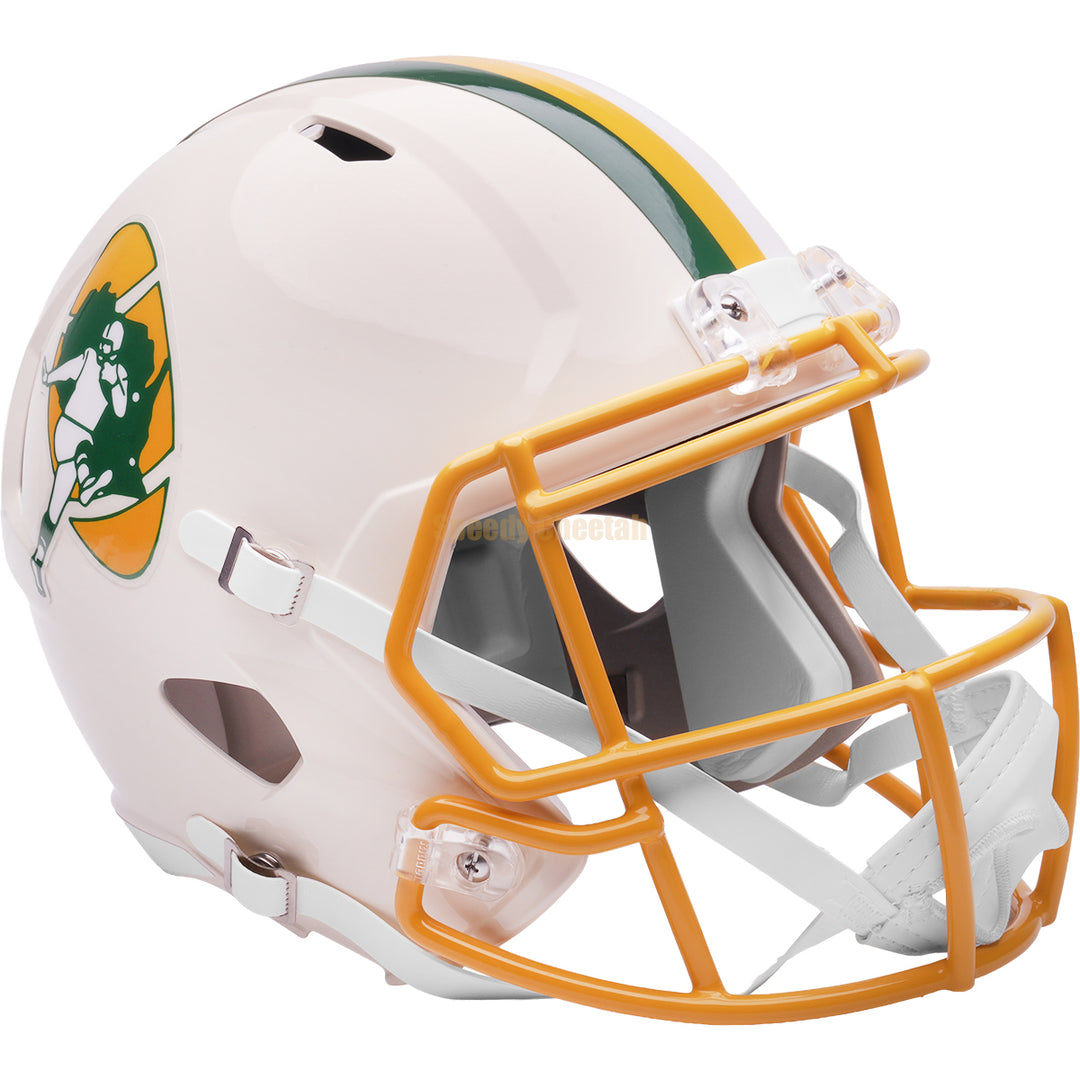 Green Bay Packers Riddell Speed Replica Helmet - Retro