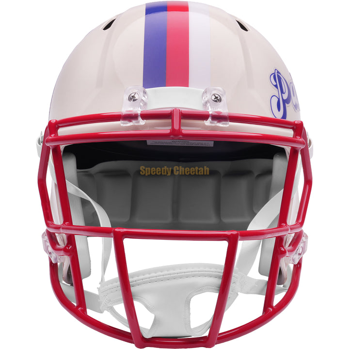 New England Patriots Riddell Speed Replica Helmet - Retro