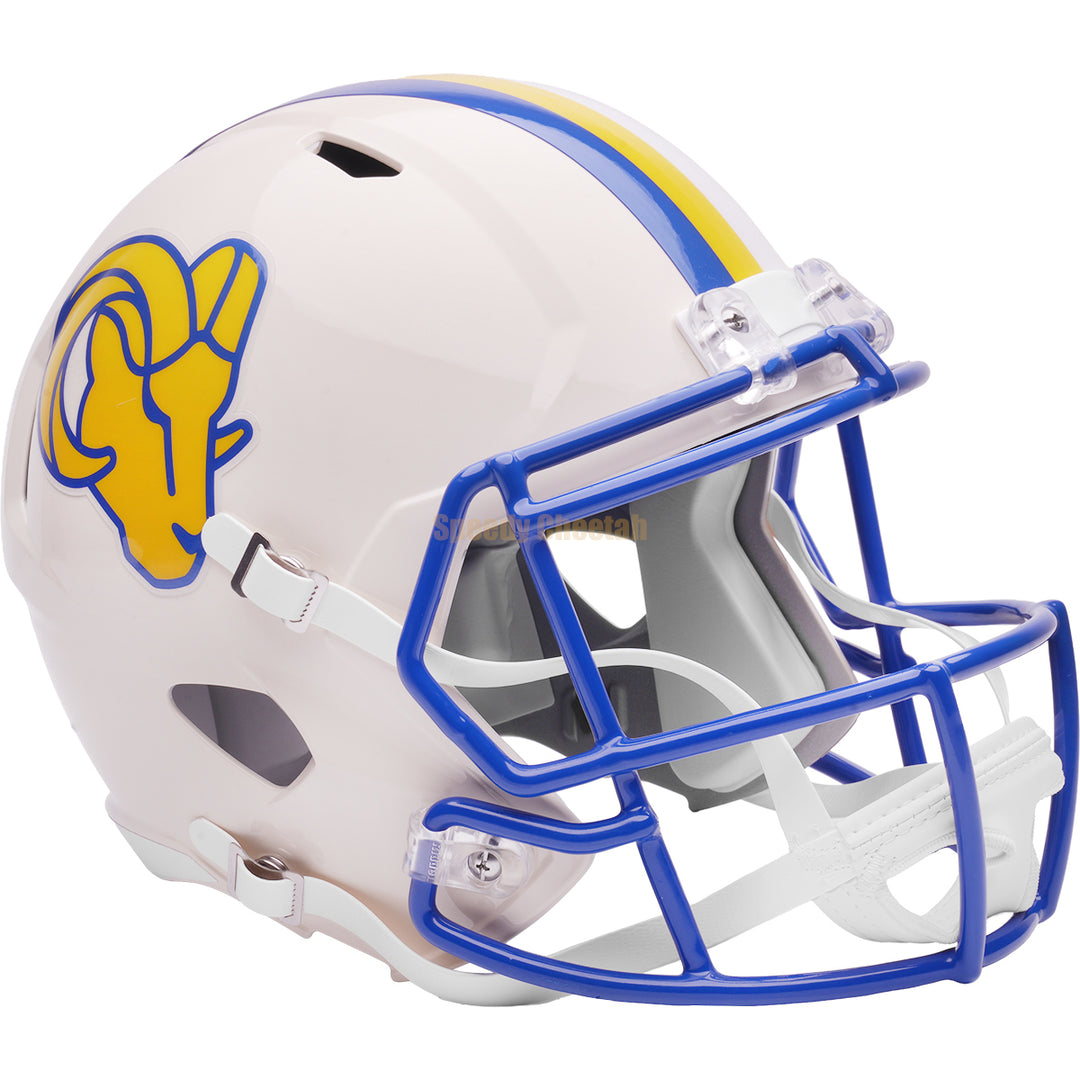 LA Rams Riddell Speed Replica Helmet - Retro