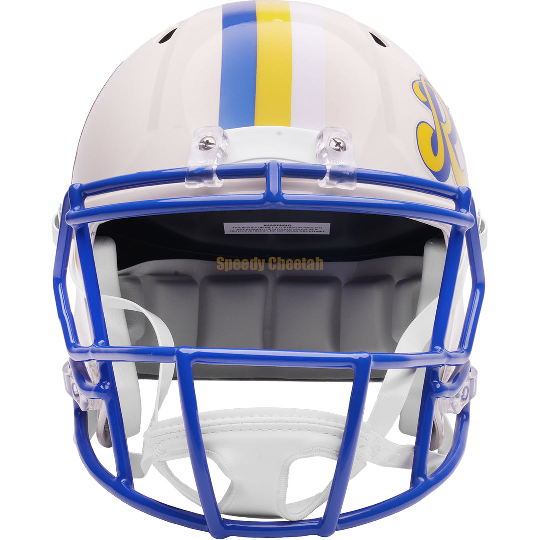 LA Rams Riddell Speed Replica Helmet - Retro