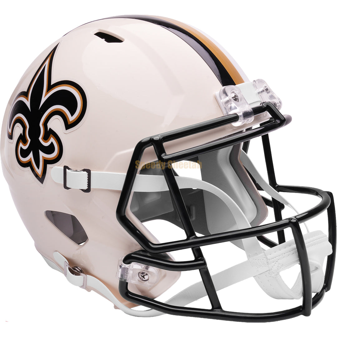 New Orleans Saints Riddell Speed Replica Helmet - Retro