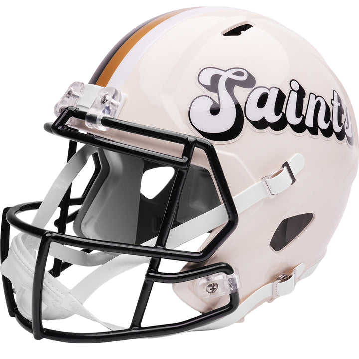 New Orleans Saints Riddell Speed Replica Helmet - Retro