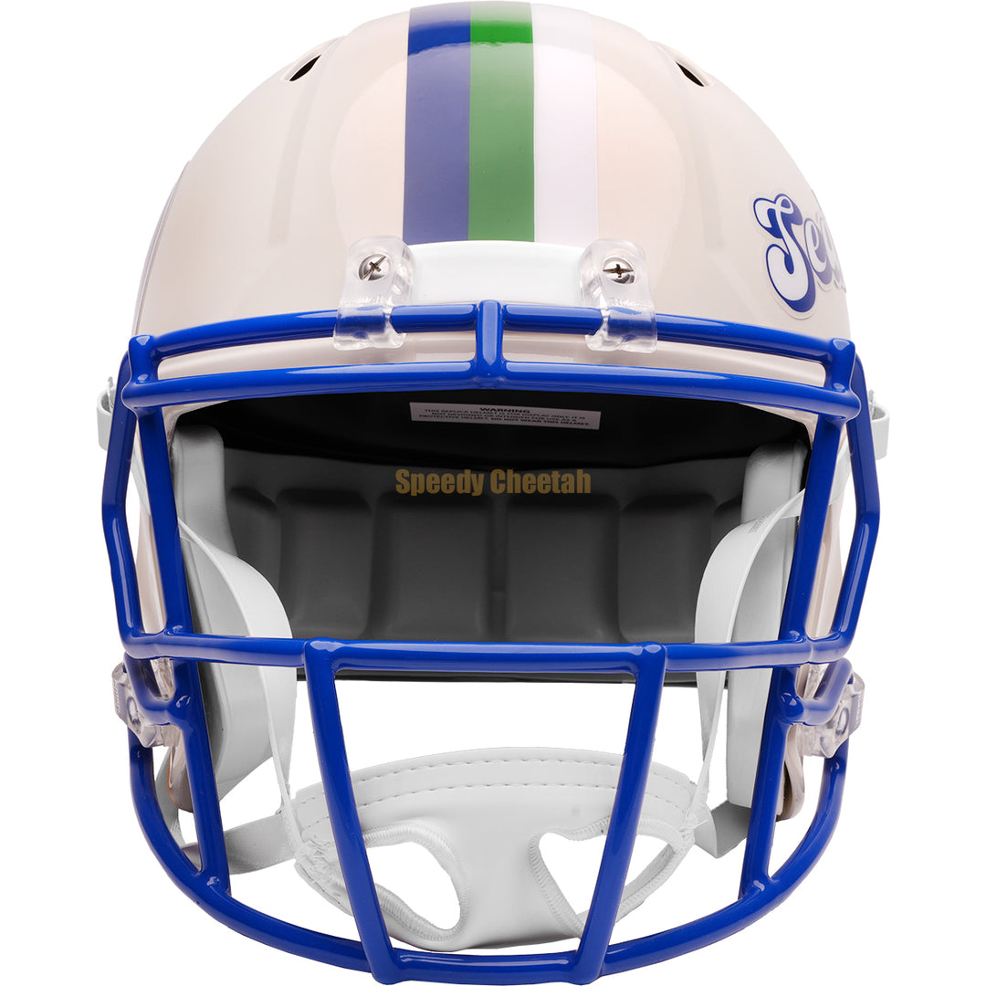 Seattle Seahawks Riddell Speed Replica Helmet - Retro